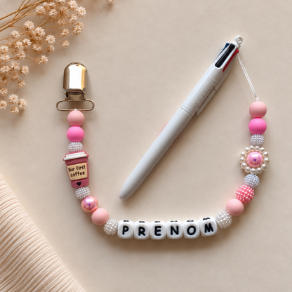 Attache-stylo personnalisé ✨