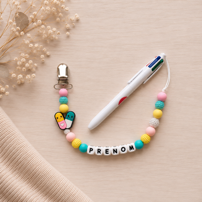 Attache-stylo personnalisé ✨
