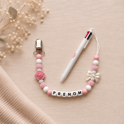Attache-stylo personnalisé ✨
