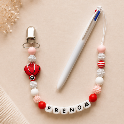 Attache-stylo personnalisé ✨