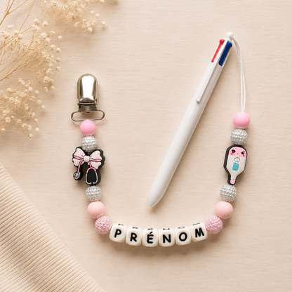 Attache-stylo personnalisé ✨
