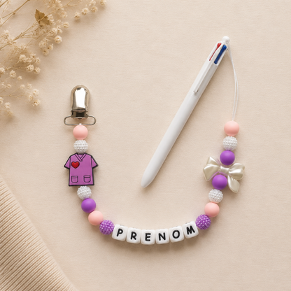 Attache-stylo personnalisé ✨