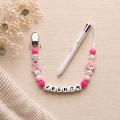 Attache-stylo personnalisé ✨