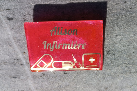 Badge personnalisé