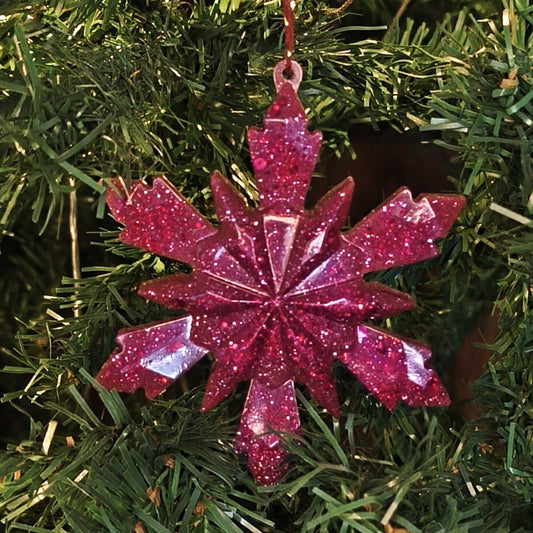 Suspension de Noël - Flocon