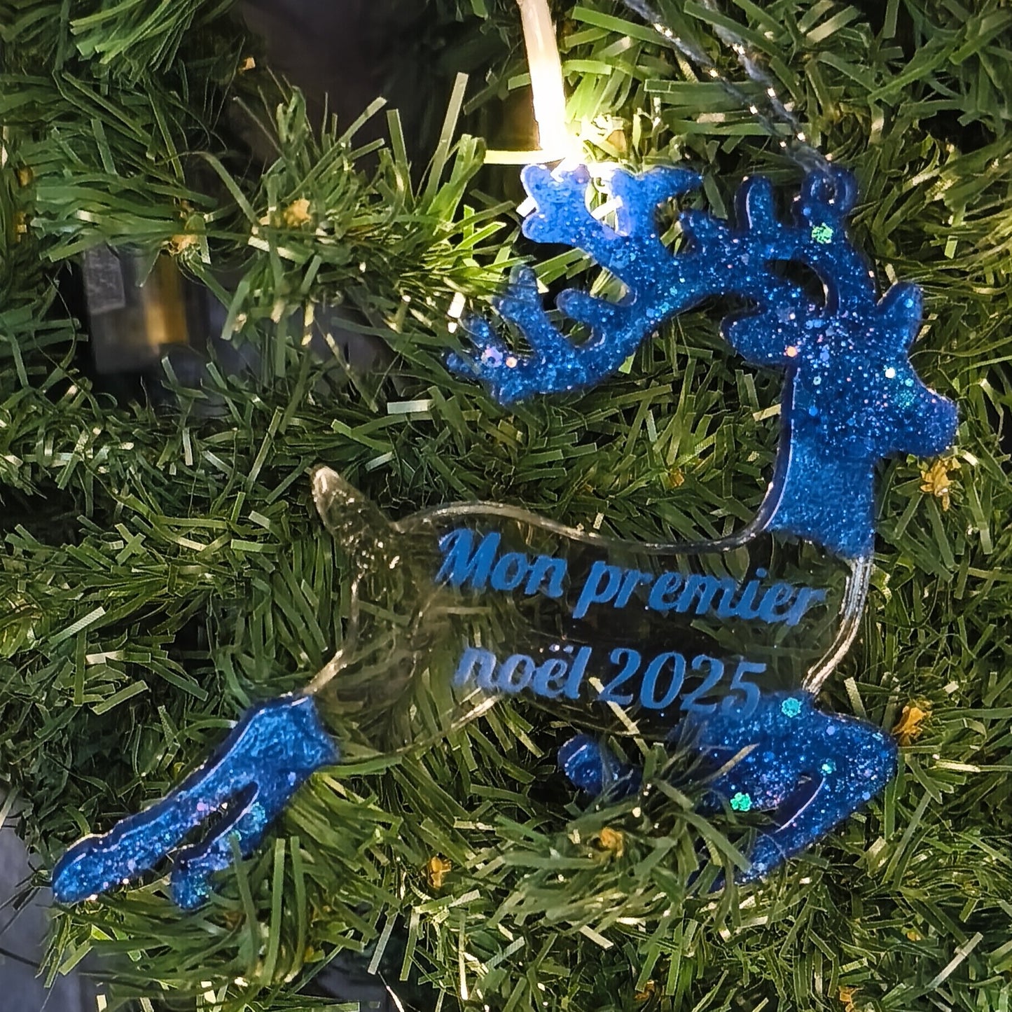 Suspension de Noël - Renne personnalisé
