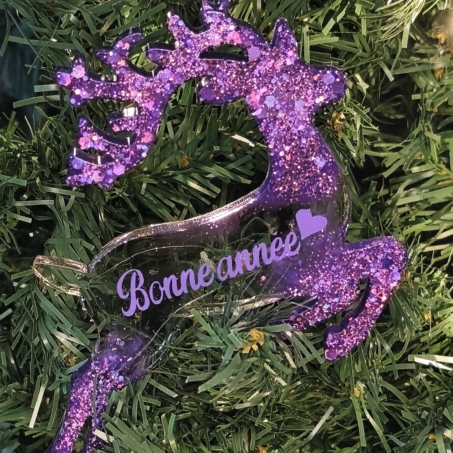 Suspension de Noël - Renne personnalisé