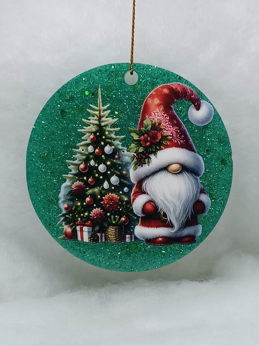 Suspension de Noël - Boule gnome
