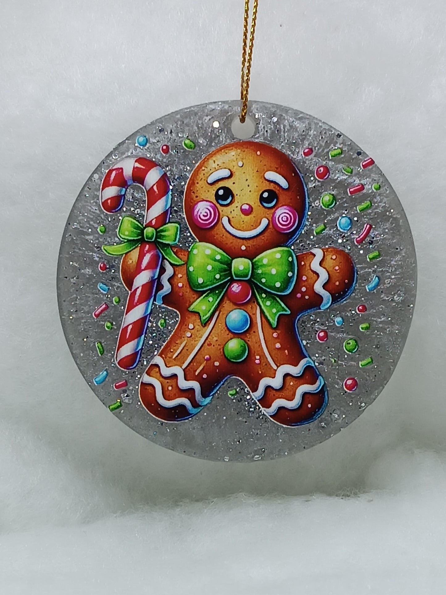 Suspension de Noël - Boule pain d'épice